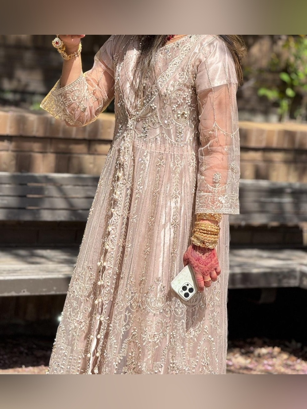 Elegant Embroidered Pink Women’s Dress Pakistani/ Indian
